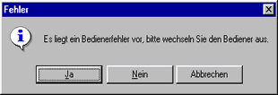 fehlermeldung
